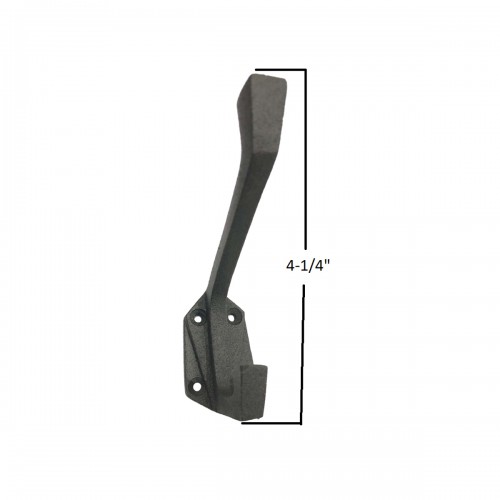 Renovator Supply Heavy Duty Coat Hooks Double Hook Coat Hanger 3.35 x 1.25 x 4in image-8