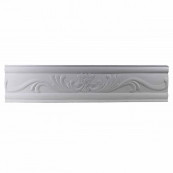 Ornate Cornice White Urethane  79 1/4" L  Ava 