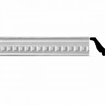 Ornate Cornice White Urethane  94 3/4" L Amelia Ornate 