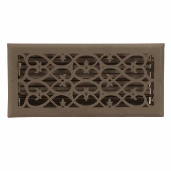 louver duct registers flanges radiator