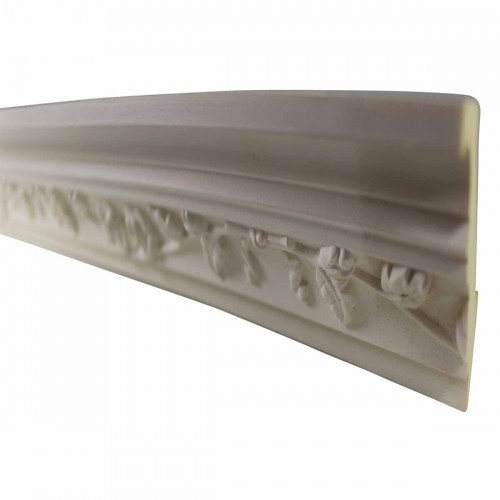 Ornate Cornice White Urethane 2 1/4" H Edenbridge image-3