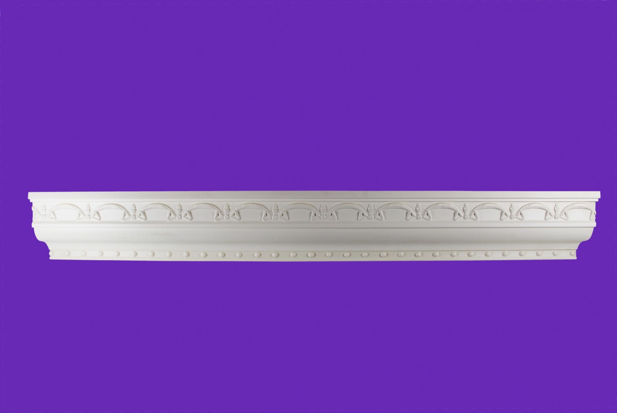 Cornice White Urethane Sample of 11397 23.5 Long Cornice Cornice Moulding Cornice Molding