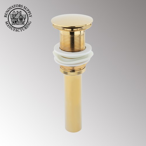 Kitchen Bathroom Basin Sink Solid Brass Pop Up Drain