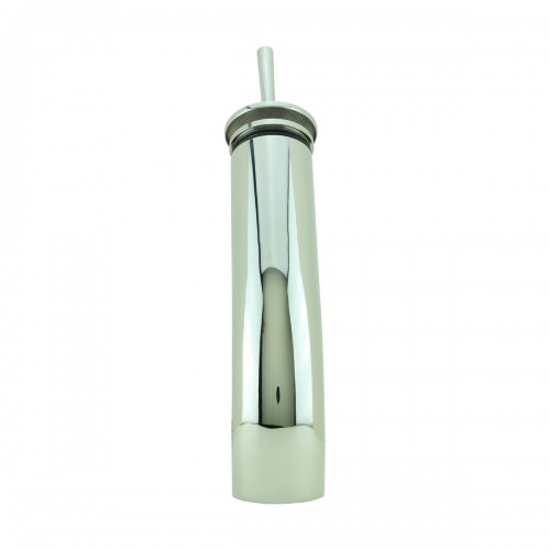 Tall Waterfall Faucet Heavy Cast Brass Chrome Round image-3