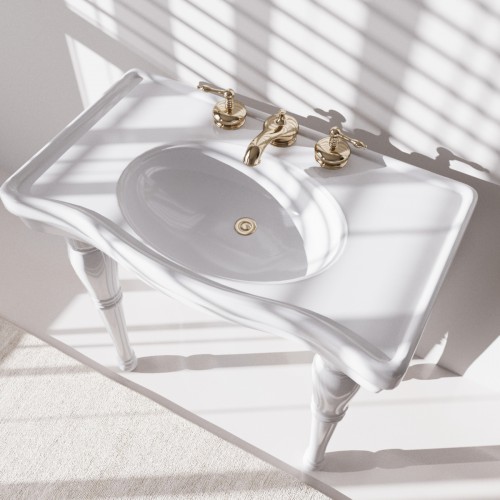 Sink Drain PVD Brass Pop-Up With Overflow image-2