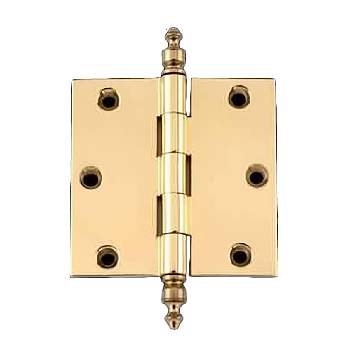 3 in Hinge Door Hinge Square Solid Brass Urn Finial Item14503