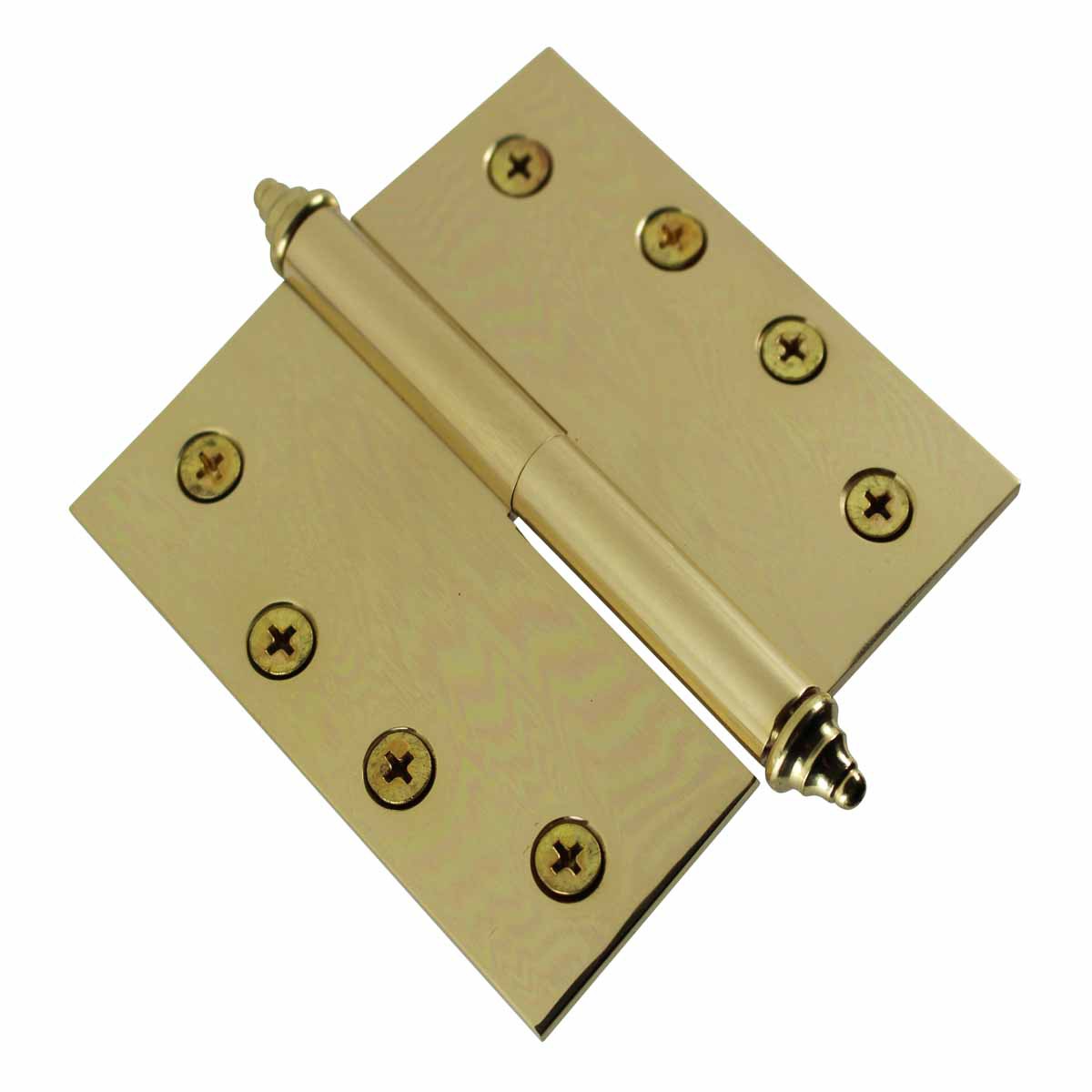 4 inch Lift Off Right Brass Door Hinge Vintage Decor Tip
