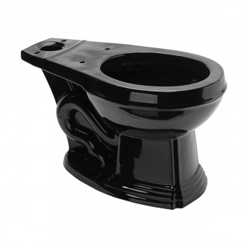 Toilet Part Black Sheffield Round Toilet Bowl Only image-3