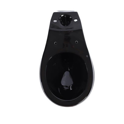 Toilet Part Black Sheffield Round Toilet Bowl Only image-7