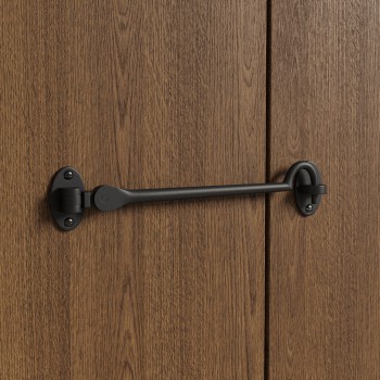 Cabin Hook Eye Shed Gate Door Latch Locker Holder 6.5" Iron 