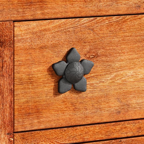 Clavos Decorative Black Nail Head Iron 3"H Vintage Nail Design image-2