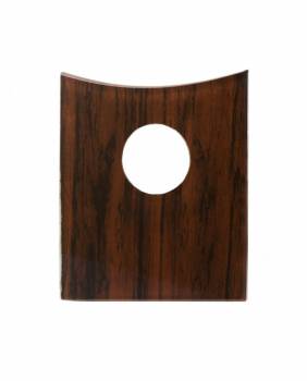 Bathroom Faucet Part Glass Light Mahogany Disc Single Hole 