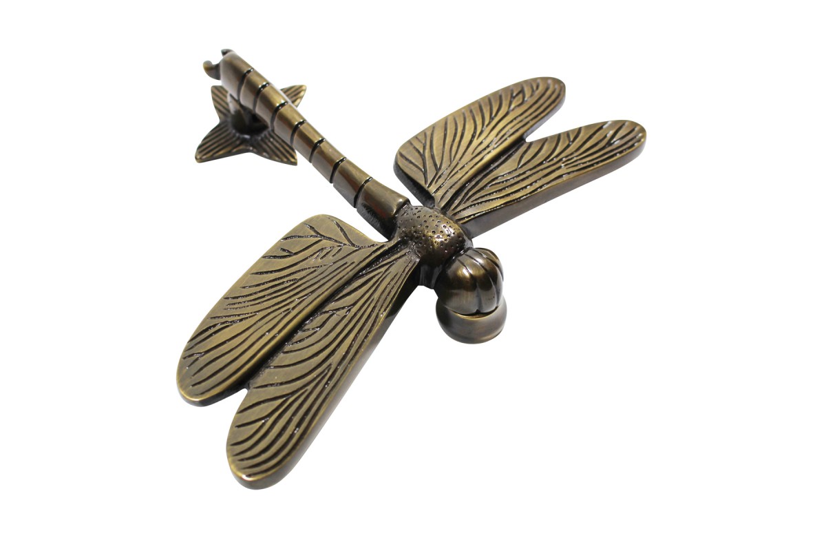 Antique Door Knocker Brass Antique Door Hardware Dragonfly Door