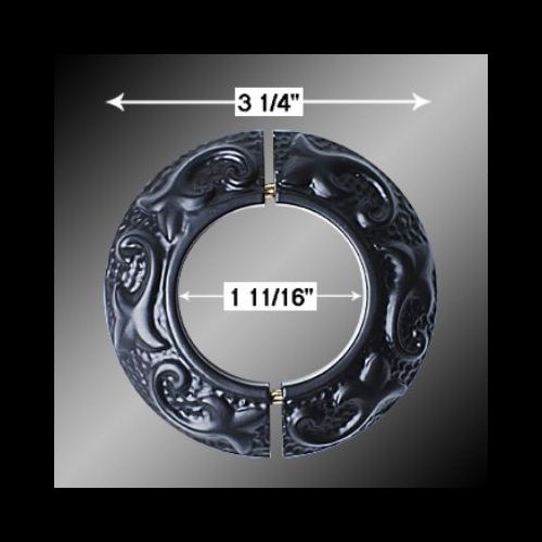 Black Radiator Flanges Aluminum Rustproof Radiator Pipe Flange image-11