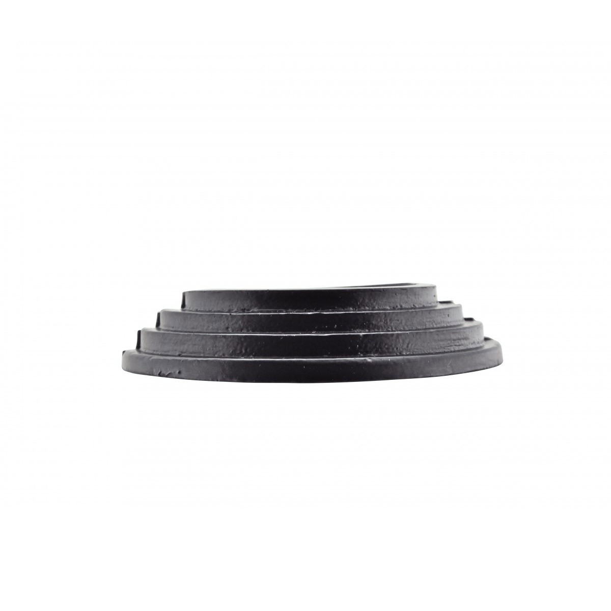 Radiator Flange Black Aluminum Escutcheon 1 11/16'' ID Renovator's