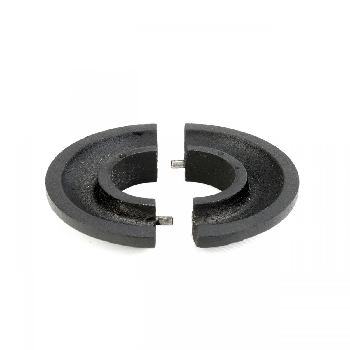 Radiator Flange Black Aluminum Escutcheon 1 1/4'' ID
