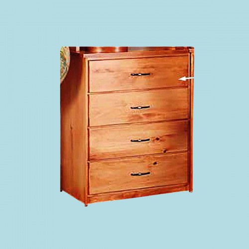 Office Desk Heirloom Solid Pine Shaker 4 Drawer image-2