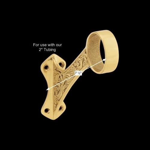 Bar Bracket Polished Solid Brass Bracket Decorative Bracket image-3