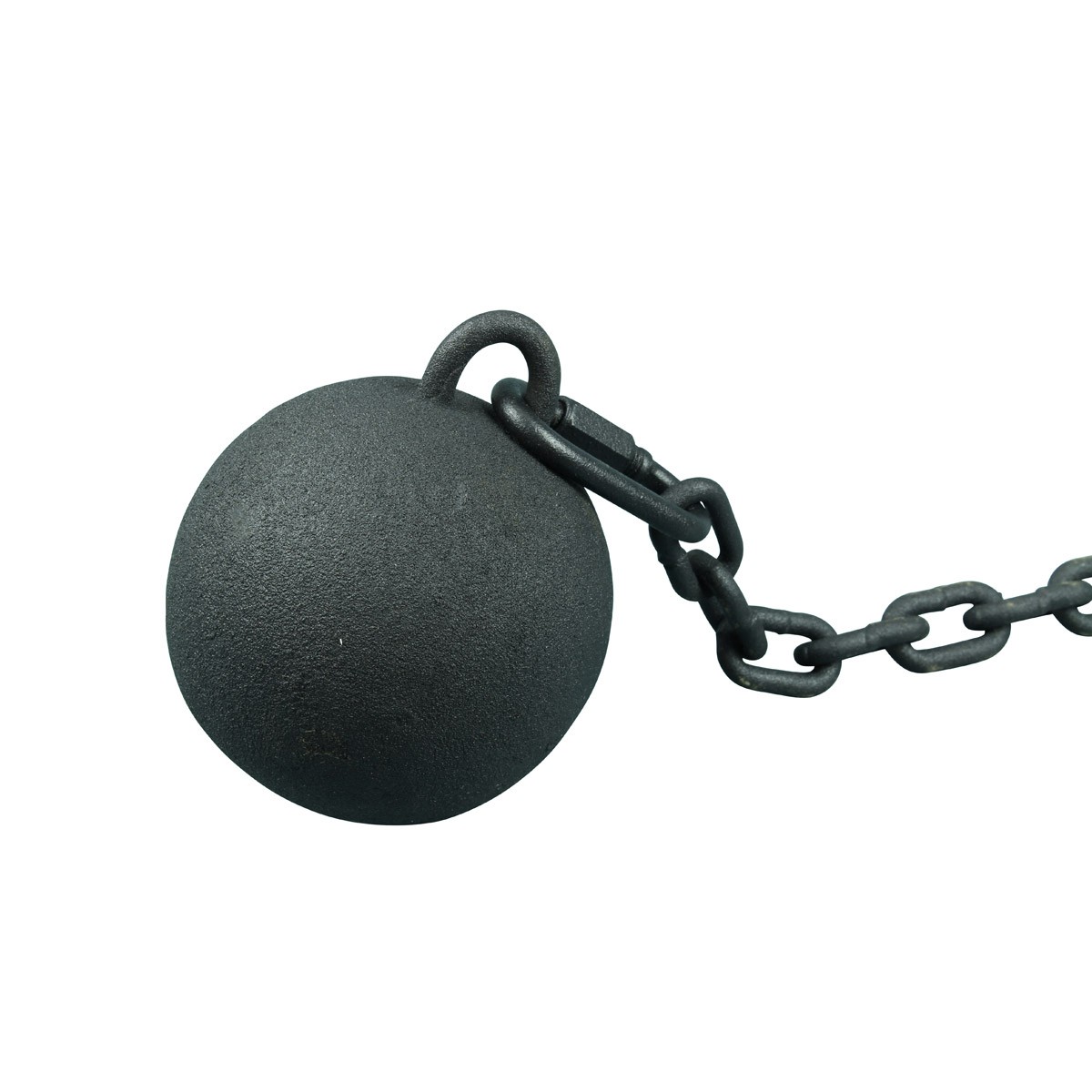 Gate Latch Cast Iron Cannonball and 5 Feet Chain Renovator's Supply