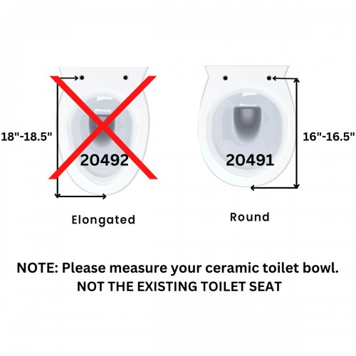 Black Round Toilet Seat Slow-Close No Slam Non Slip Seat Bumpers Easy Clean image-6