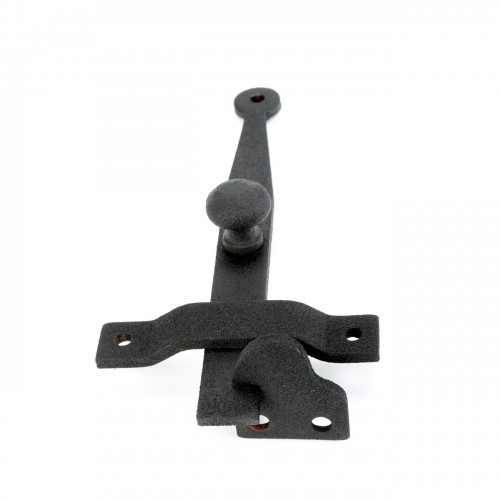 Black Cast Iron Gate Door Latch Bar Catch Colonial Design