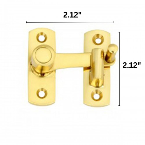 Brass Cabinet Door Latch with Mounting Hardware Door Lock image-11