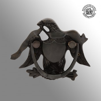 5 1/2 Inch High- Satin Nickel- Door Knocker /Viewer- # 32438