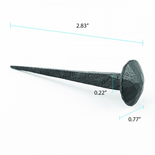 Traditional Decorative Wrought Iron Nails Clavos Round Head Iron Nails image-8