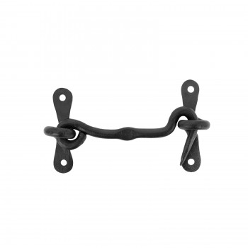 Handforged Cabin Hook Black Powder 4" 