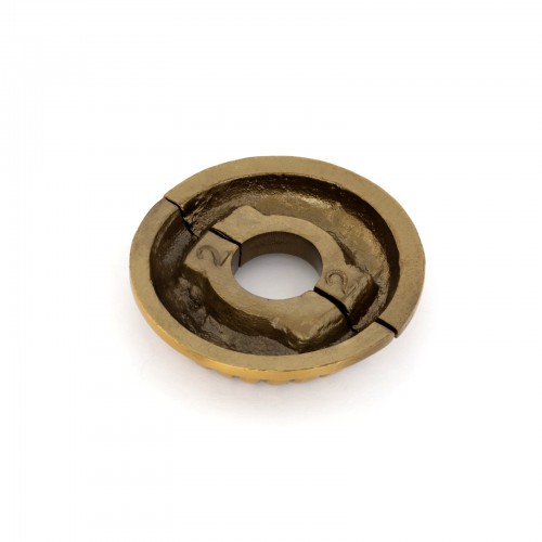 Le Cruller Antique Gold Radiator Flange 3/4" (IPS) pipe 1" inside