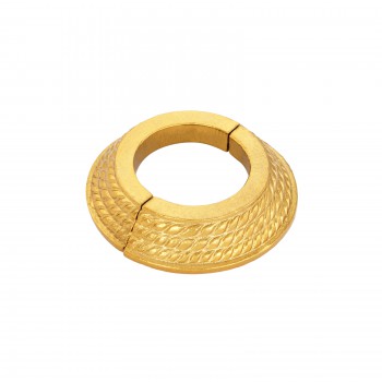 Triple Roped Brass Radiator Flange 1-1/4" (IPS)pipe 1-3/4" inside dia. 