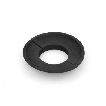 Triple Roped Radiator Flange Black 1-1/2