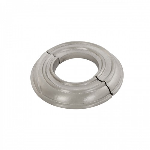 Spiral Radiator Flange Satin 1.5"(IPS)pipe flange17/8" inside d