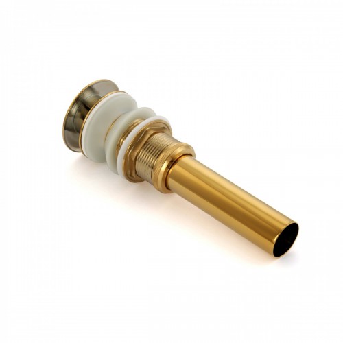 Brass Polished Centerset Bathroom Sink Faucet 4" L Brass Lux Belle Style image-5