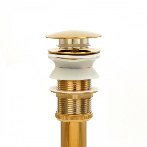 Brass Polished Centerset Bathroom Sink Faucet 4" L Brass Lux Belle Style image-6