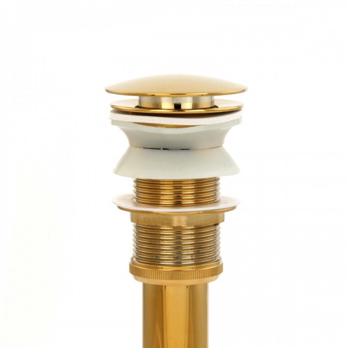 Brass Polished Centerset Bathroom Sink Faucet 4" L Brass Lux Belle Style image-7