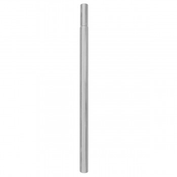 High Tank Toilet 24" Height Extender Flush Pipe in Satin Nickel Finish 