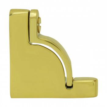Stair Carpet Rods 28 in. Bright Brass Carpet Runner Rods with Holder Bracket Hardware image-5