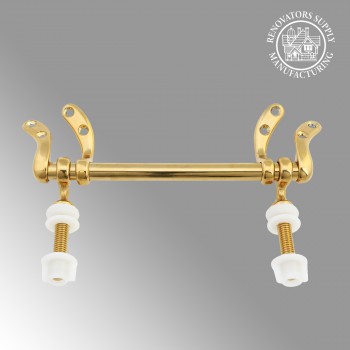 Titanium plated brass color PVD  304 stainless steel toilet seat hinge image-2