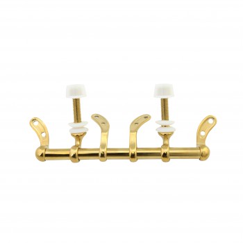 Titanium plated brass color PVD  304 stainless steel toilet seat hinge image-4