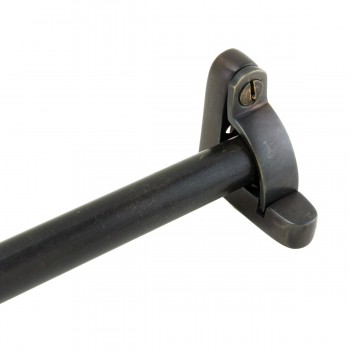 Oil rubbed bronze finish Brass Carpet Rod 28" with Brackets (13 Nos) image-1