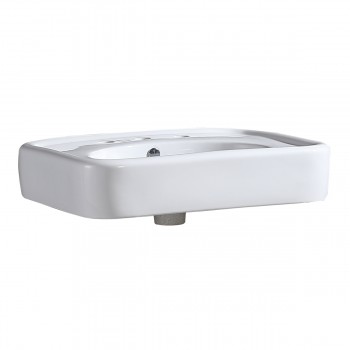 Bathroom pedestal sink basin only image-3