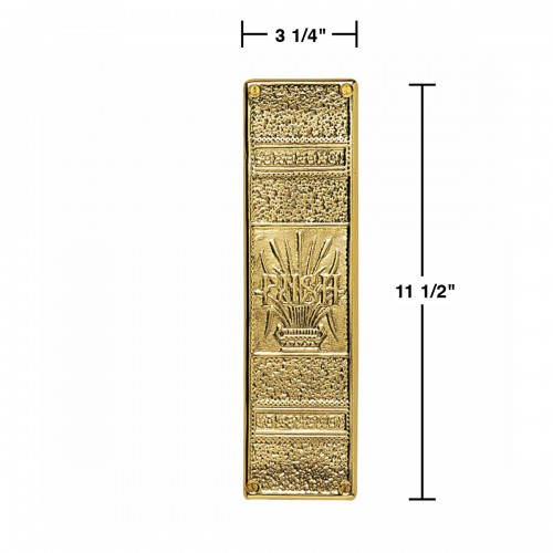 Baroque Door Push Plate Solid Brass Decorative Door Hardware image-14