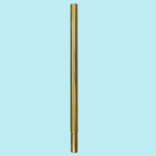 High Tank Toilet 24" Height Extender Flush Pipe in Brass PVD image-2