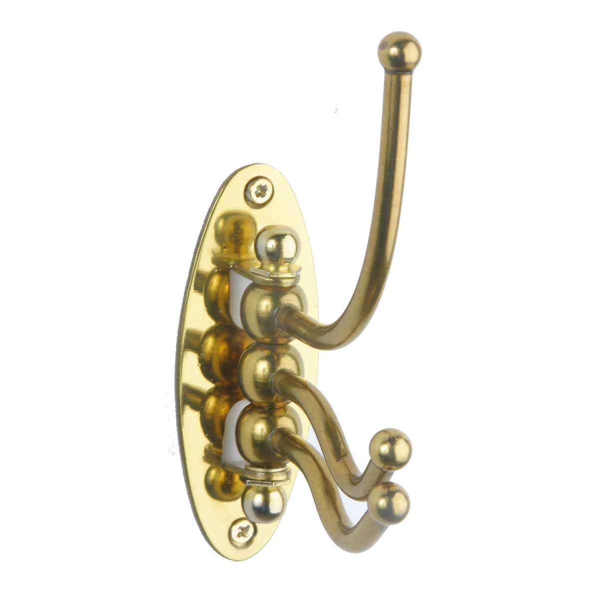 Classic Swivel Hook Triple Solid Brass