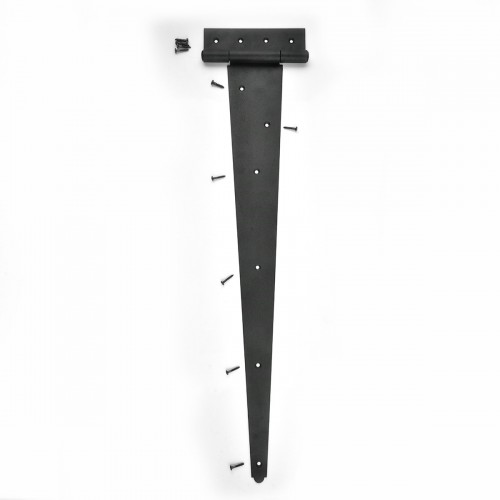Tee Strap T-Hinge Large Black For Barn Doors or Large Gates 25 1/4" Length image-5