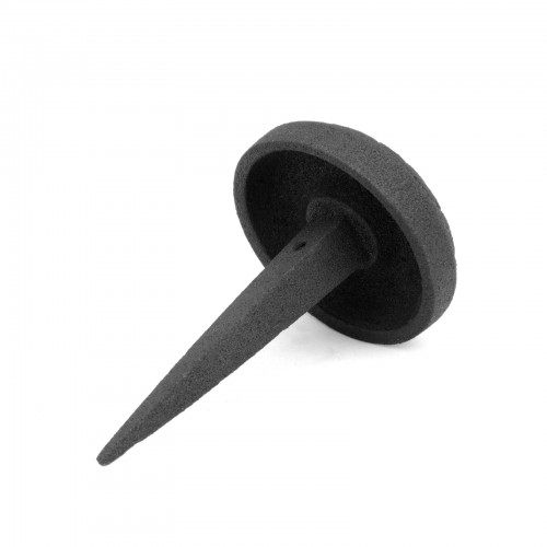 Black Iron Nails Round Clavos Decorative Wrought Iron Nails 3" X 2" Pack of 4 image-4