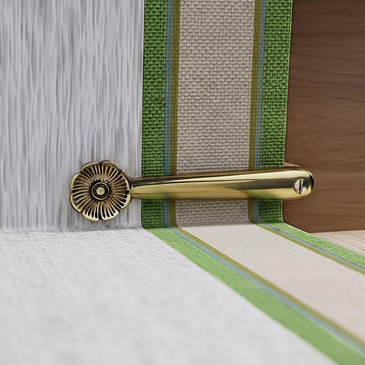 Carpet Runner Stair Holder Clips Solid Brass 13 Pairs image-6