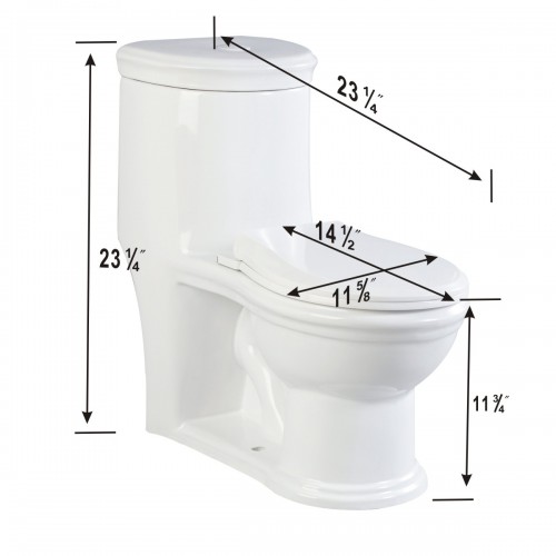 Children Toilet Advanced Potty Training Child Care Toilets One Piece Easy Flush image-16