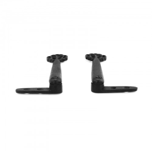 Black Stair Carpet Runner Holder Clip Aluminum Pack of 13 image-6